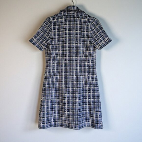 Sandro Ludivine Double Breasted Tweed Mini Dress NWT Size 38 US Size 6 or S - Picture 3 of 16